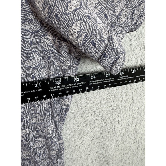 Uniqlo x Michael Bastian Polo Shirt Men Size XL Blue Koi Fish Print Short Sleeve - Picture 5 of 8